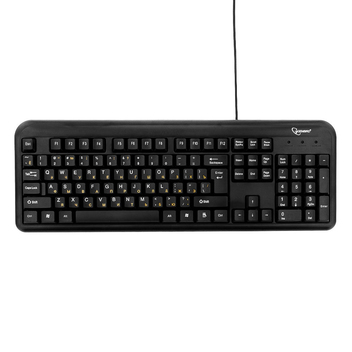 Проводная клавиатура Gembird KB-8330U-BL