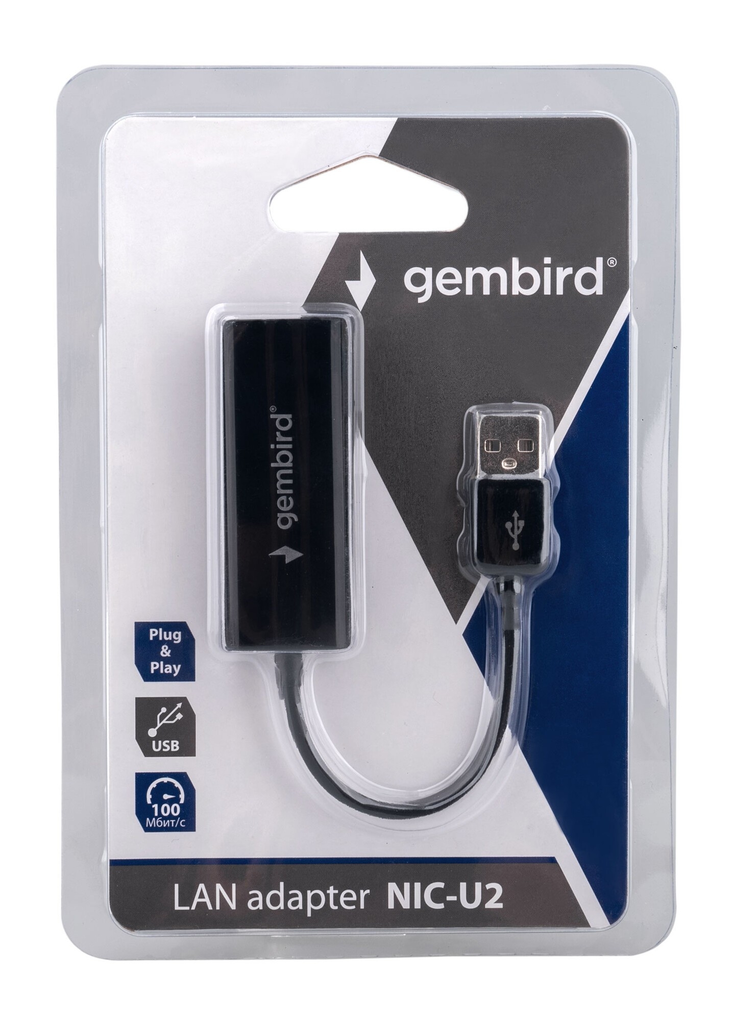 Ethernet-адаптер Gembird NIC-U2