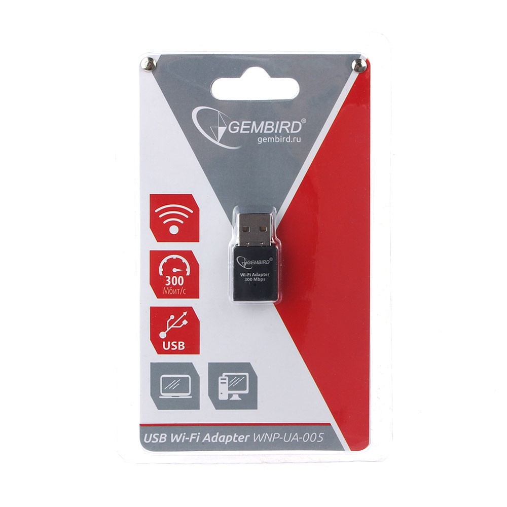 Wi-Fi адаптер Gembird WNP-UA-005
