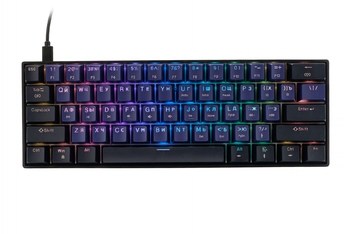 Проводная механическая клавиатура Gembird KB-G860-1